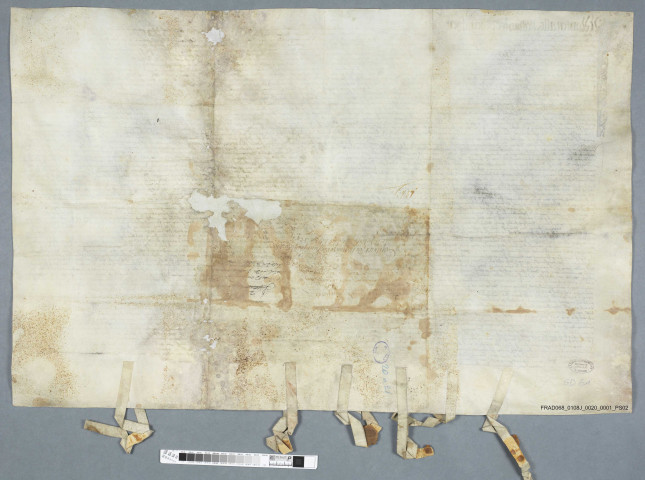 Contrat de mariage J-H de Reinach et Elisabeth Reich de Reichenstein