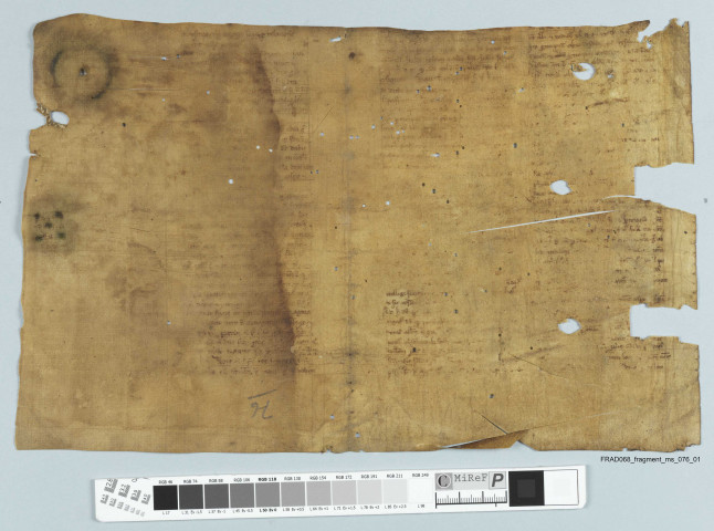 Fragment ms 076a
