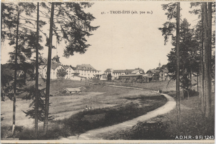 Trois Epis : vue partielle