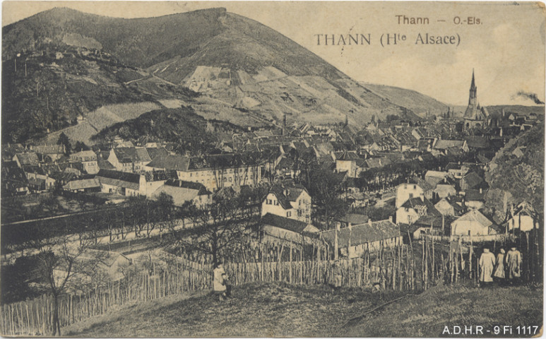 Thann : vue générale