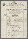 Doubles et copies de répertoires chronologiques Me François Joseph Cyrille Wilhelm, janvier-février 1855 ; Doubles et copies de répertoires chronologiques Me Xavier Gschwind, mars-décembre 1855