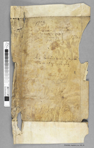 Fragment ms 548a