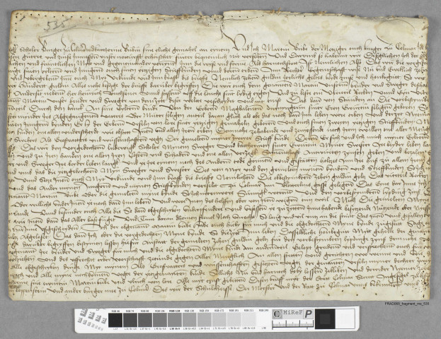 Fragment ms 535a