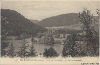 Hohneck, vue sur le lac de Longemer