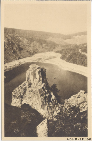 Le lac Blanc et le Rocher Hans