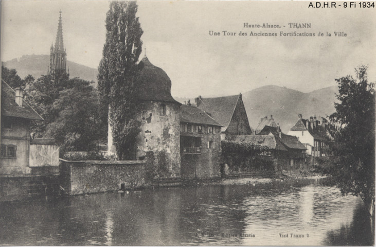 Thann, une tour des anciennes fortifications de la ville