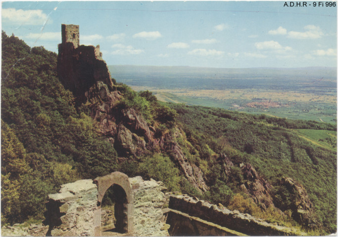 Ribeauvillé : ruines du château du Girsberg