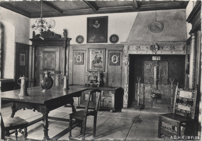 Colmar : musée Unterlinden : chambre Renaissance