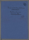 Doubles et copies de répertoires chronologiques Me François Henri Munsch