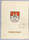 Aux armes des cantons du Haut-Rhin, peintes par Hansi pour les fauteuils des conseillers généraux en 1947