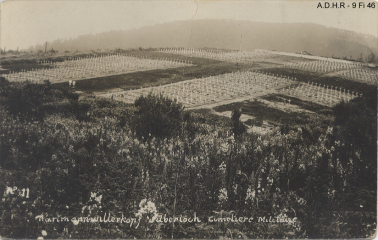 Hartmannswillerkopf : Silberloch : cimetière militaire