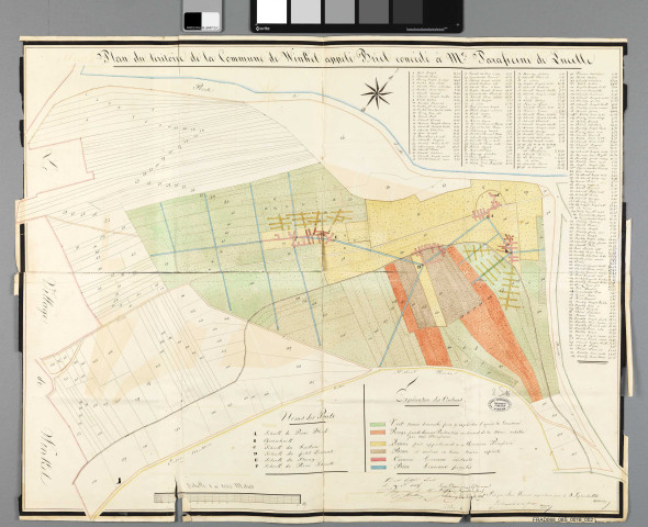 Mines de fer de Winkel, Ligsdorf, Liebsdorf, Levoncourt, Oberlarg, Courtavon et Bouxwiller concédées au maître de forges Paravicini de Lucelle (plan de toutes ces mines, sauf Bouxwiller, en 1829; plan de la mine de Winkel en 1835, en 1844 et en 1846) (1828-1854); de Bethoncourt concédées aux propriétaires des forges d'Audincourt (1812); des arrondissements de Delémont et Porrentruy concédées aux maîtres de forges de Bellefontaine, Corendlin et Undervilliers (plan en 1806, 2 plans en 1811) (1802-1813)