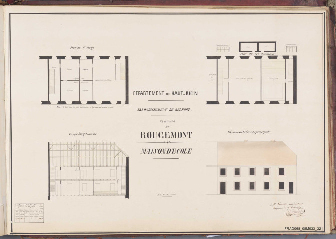 Rougemont - école des garçons et filles