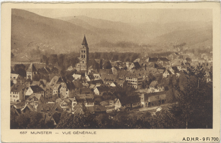 Munster : vue générale