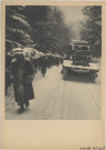 Ravitaillement dans les Vosges, janvier 1945