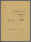 Doubles et copies de répertoire chronologique Me Charles Alexandre Lurdier