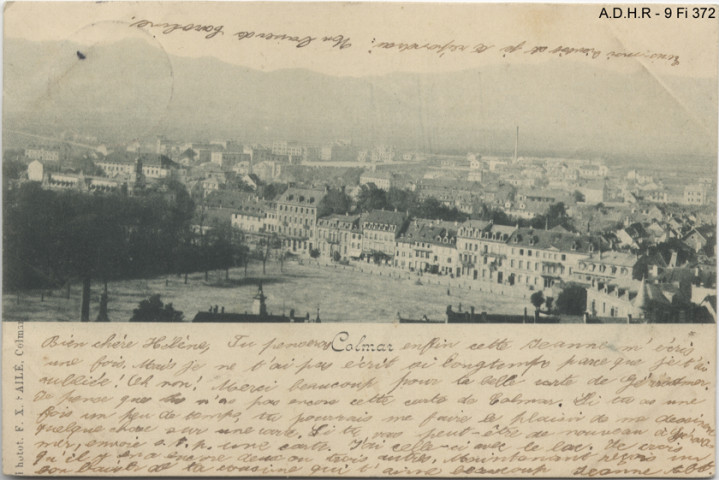 Colmar : vue générale