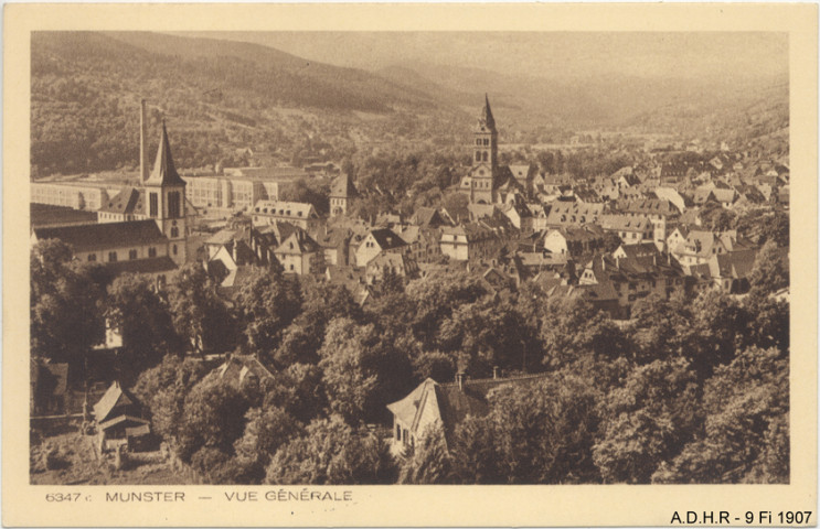 Munster, vue générale
