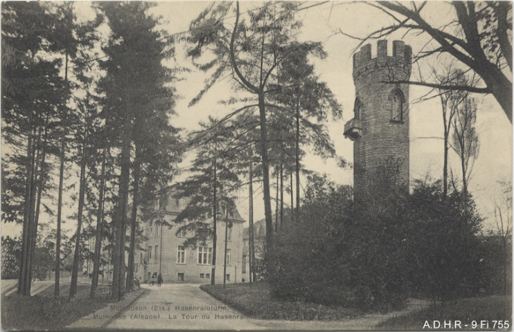 Mulhouse : hôpital du Hasenrain, la tour
