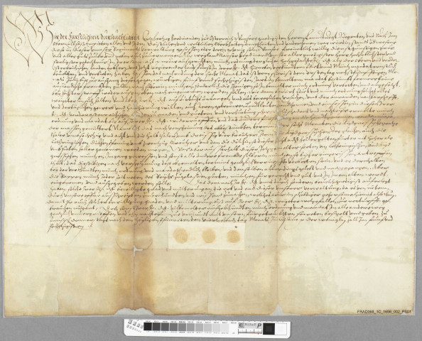 Mandement de l'archiduc Ferdinand sur la réduction des monnaies.Nouveau règlement sur les monnaies.