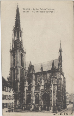 Thann : la collégiale Saint-Thiébault