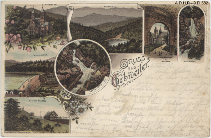 Guebwiller : vues diverses de la région