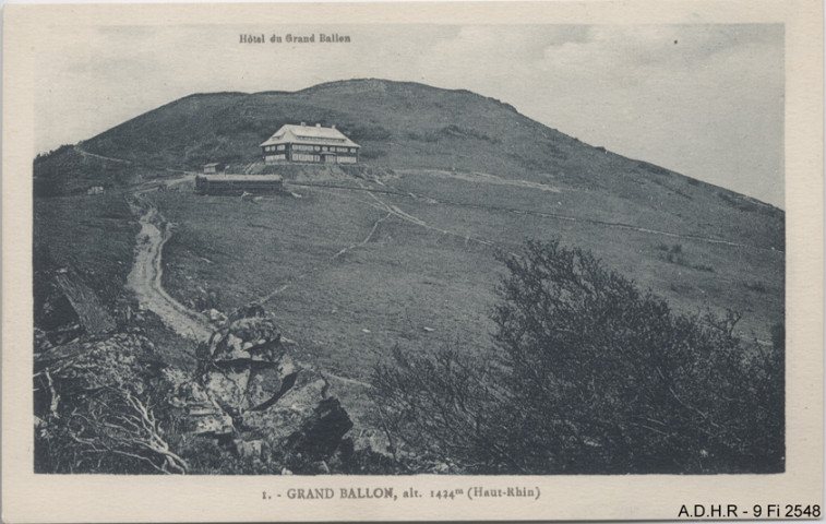 Grand Ballon, hôtel du Grand Ballon