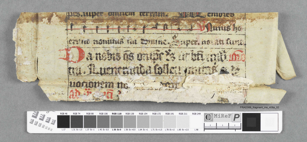 Fragment ms 408a