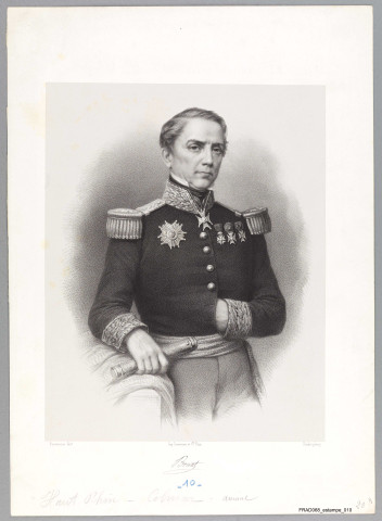 Bruat, amiral. Portrait