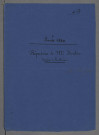 Doubles et copies de répertoires chronologiques Me Alexandre Soult