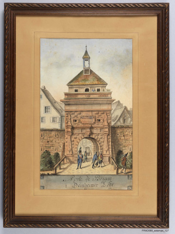 Colmar : porte extérieure de Theinheim