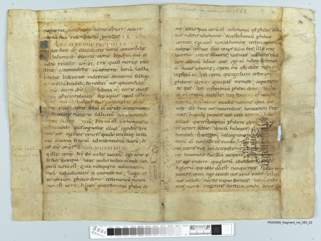 Fragment ms 063