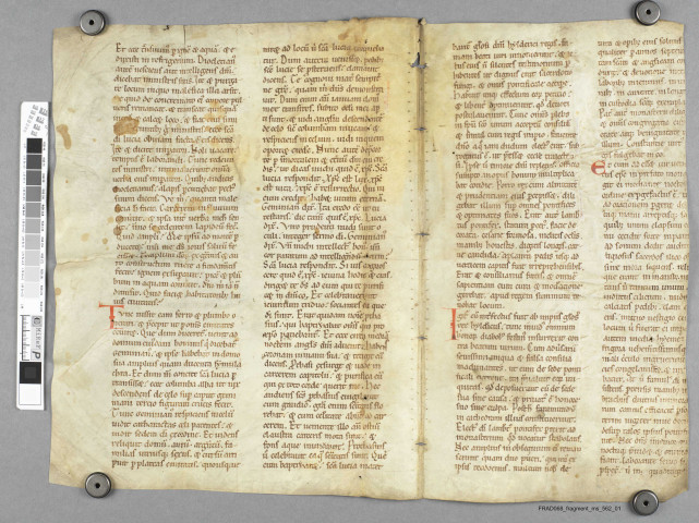 Fragment ms 562a