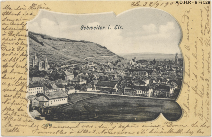 Guebwiller : vue générale