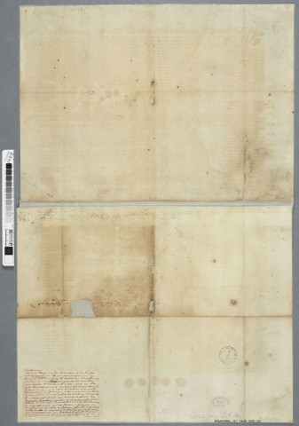 Mandement de la Régence pour la levée du Mapfennig