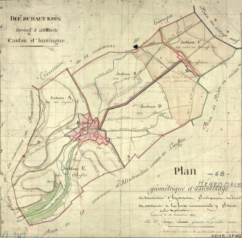 Tableau d'assemblage