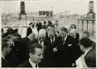 Visite des chantiers du grand canal d'Alsace