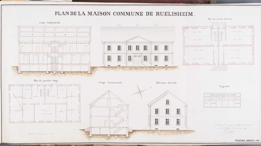 Ruelisheim - école des garçons et filles