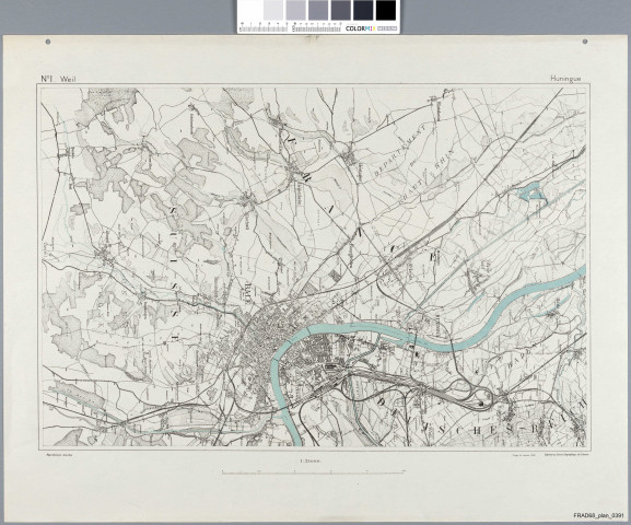 n° 1 entre Weil et Huningue