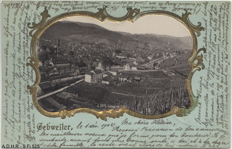 Guebwiller : vue générale