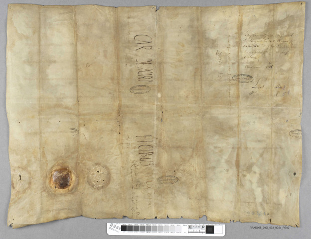 Diplôme de l'empereur Lothaire