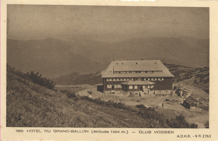 Hôtel du Grand-Ballon, Club Vosgien