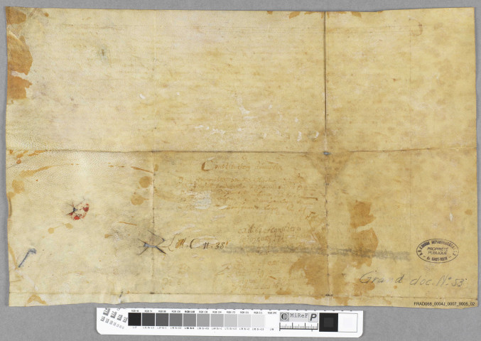 Constitution de rente à Courgenay