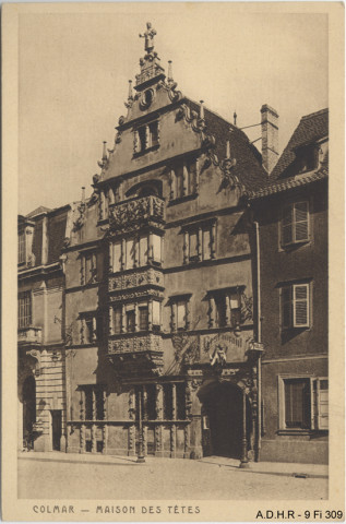Colmar : maison des Têtes