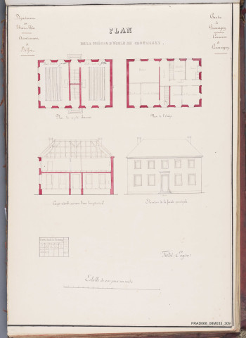 Grosmagny - école des garçons et filles