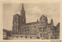 Strasbourg, la cathédrale : côté sud