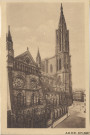 Strasbourg, la cathédrale : côté nord