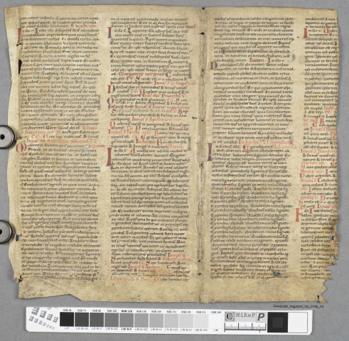 Fragment ms 518a