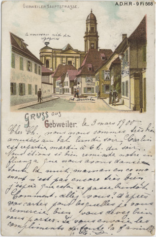 Guebwiller : rue de la République