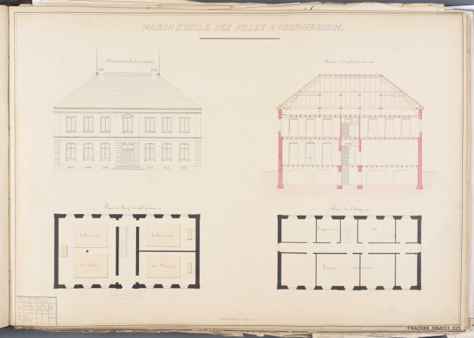 Oberhergheim - école des filles